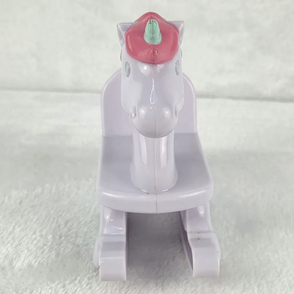 My Sweet Love Lots to Love Mini Baby Rocking Horse Unicorn Pink Replacement